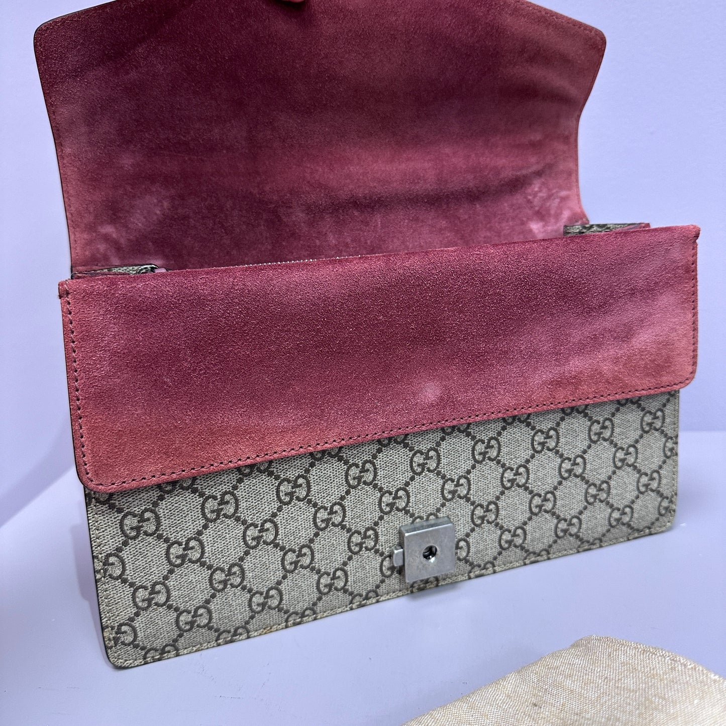 Gucci GG Supreme Blooms Dionysus Shoulder Bag