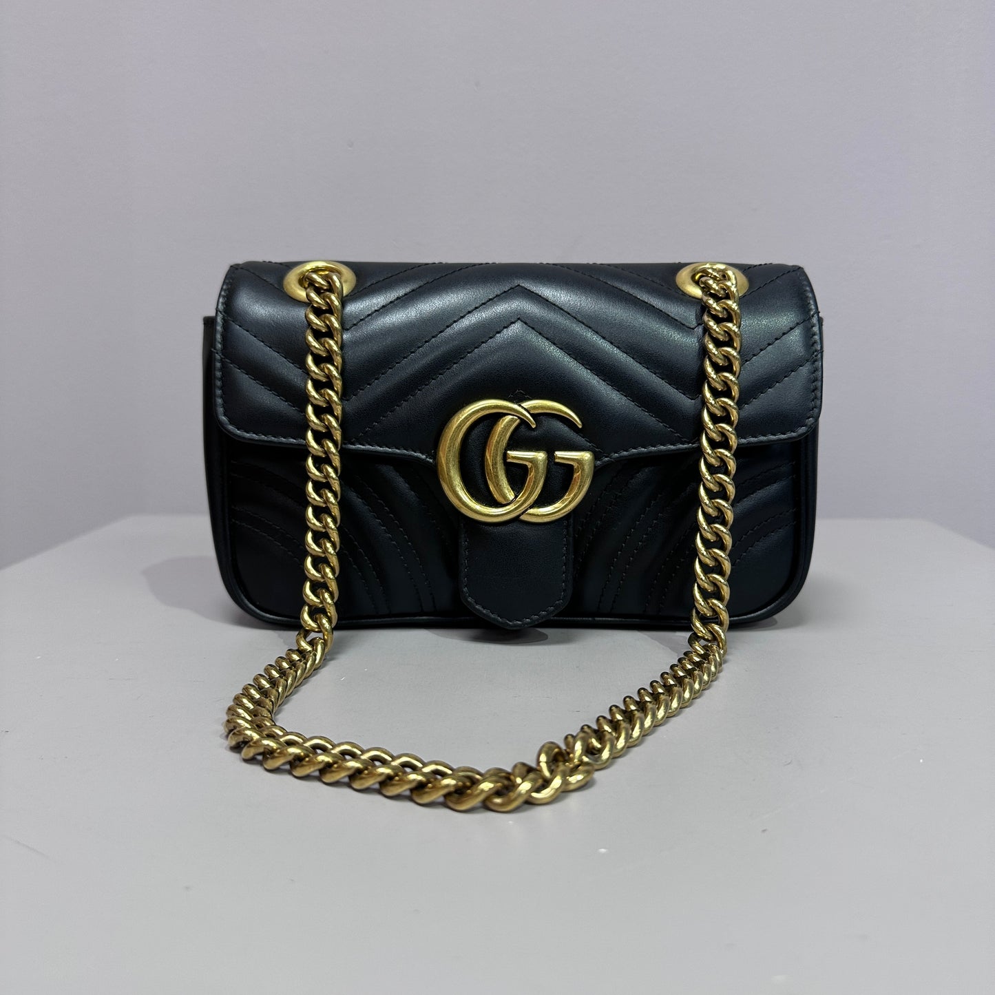 Gucci Marmont matelasse Small Black