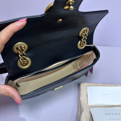 Gucci Marmont matelasse Small Black