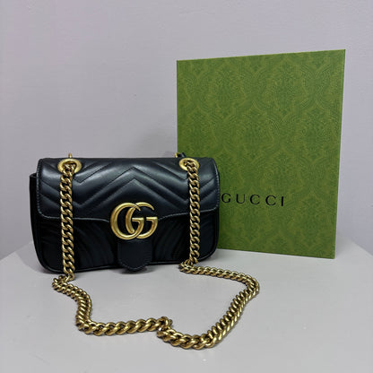 Gucci Marmont matelasse Small Black