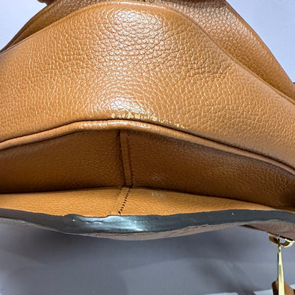 Louis Vuitton Pochette Metis Empreinte Leather Cognac