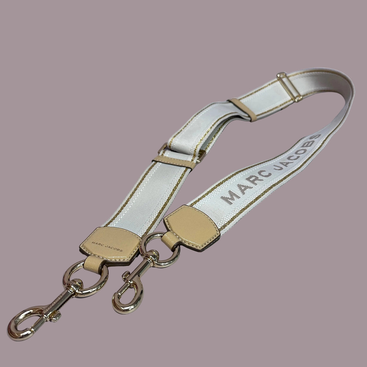 Marc Jacobs Web Strap Cream