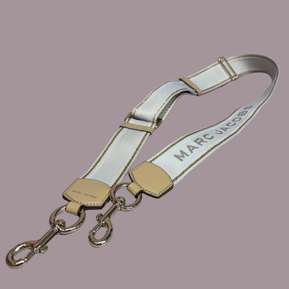 Marc Jacobs Web Strap Cream