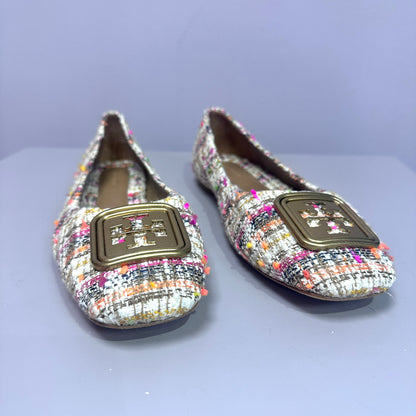 Tory Burch tweed flats talla 9.5