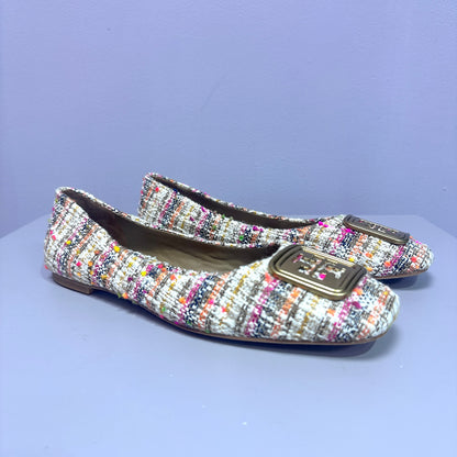 Tory Burch tweed flats talla 9.5