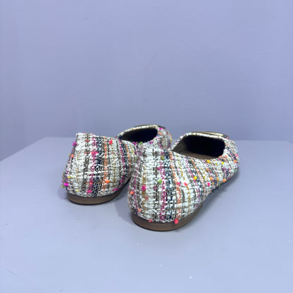 Tory Burch tweed flats talla 9.5