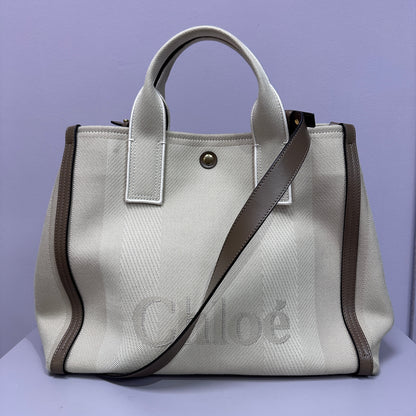 Chloé Carry Tote Canvas
