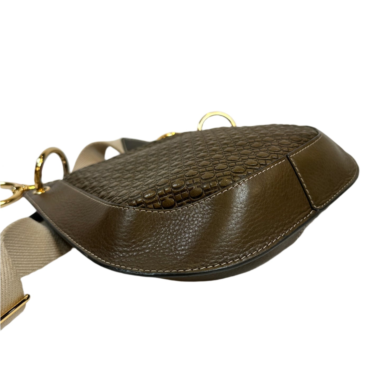Castañuela bag verde militar