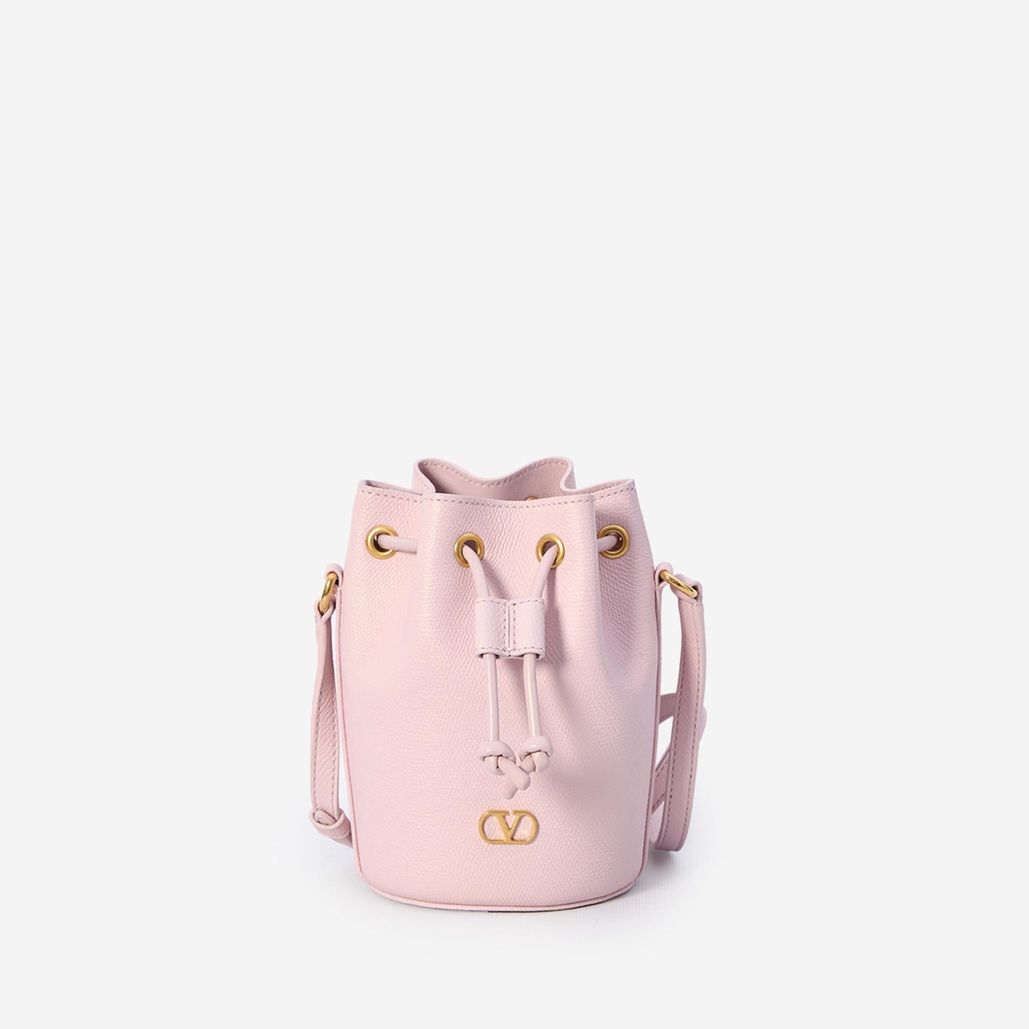 Valentino Garavani soft Pink Mini bucket VLogo