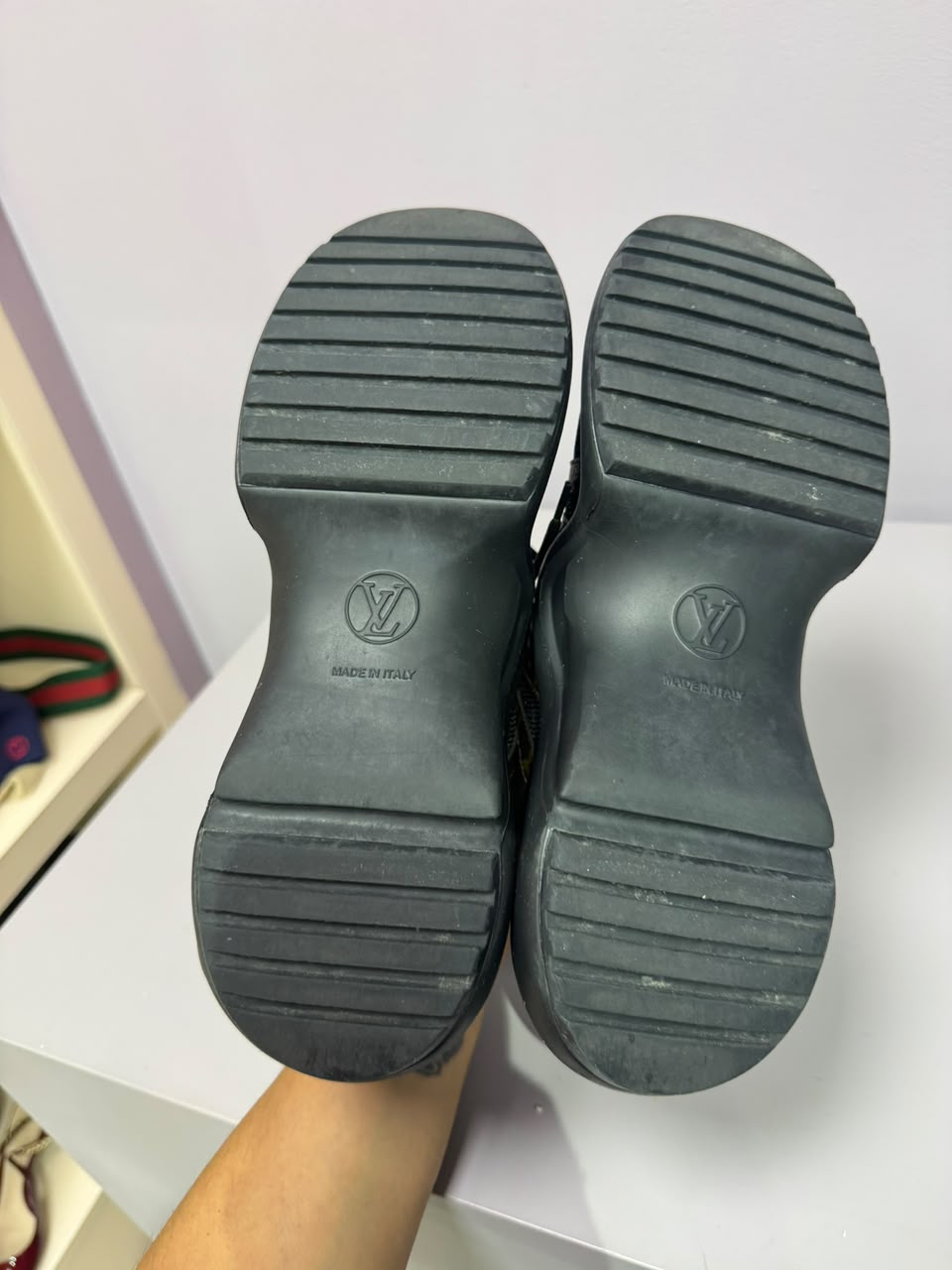 Archlight Sneakers black/monogram canvas 38.5