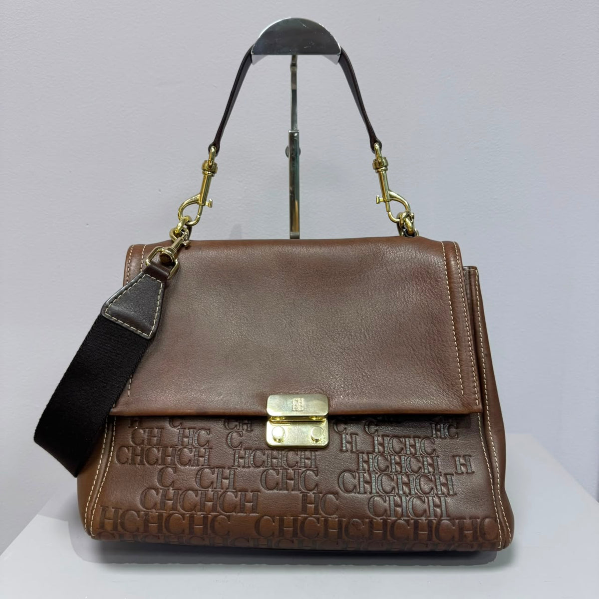 Barret Brown leather monogram
