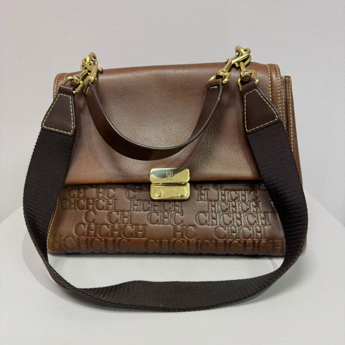 Barret Brown leather monogram