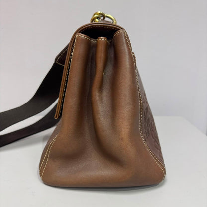 Barret Brown leather monogram