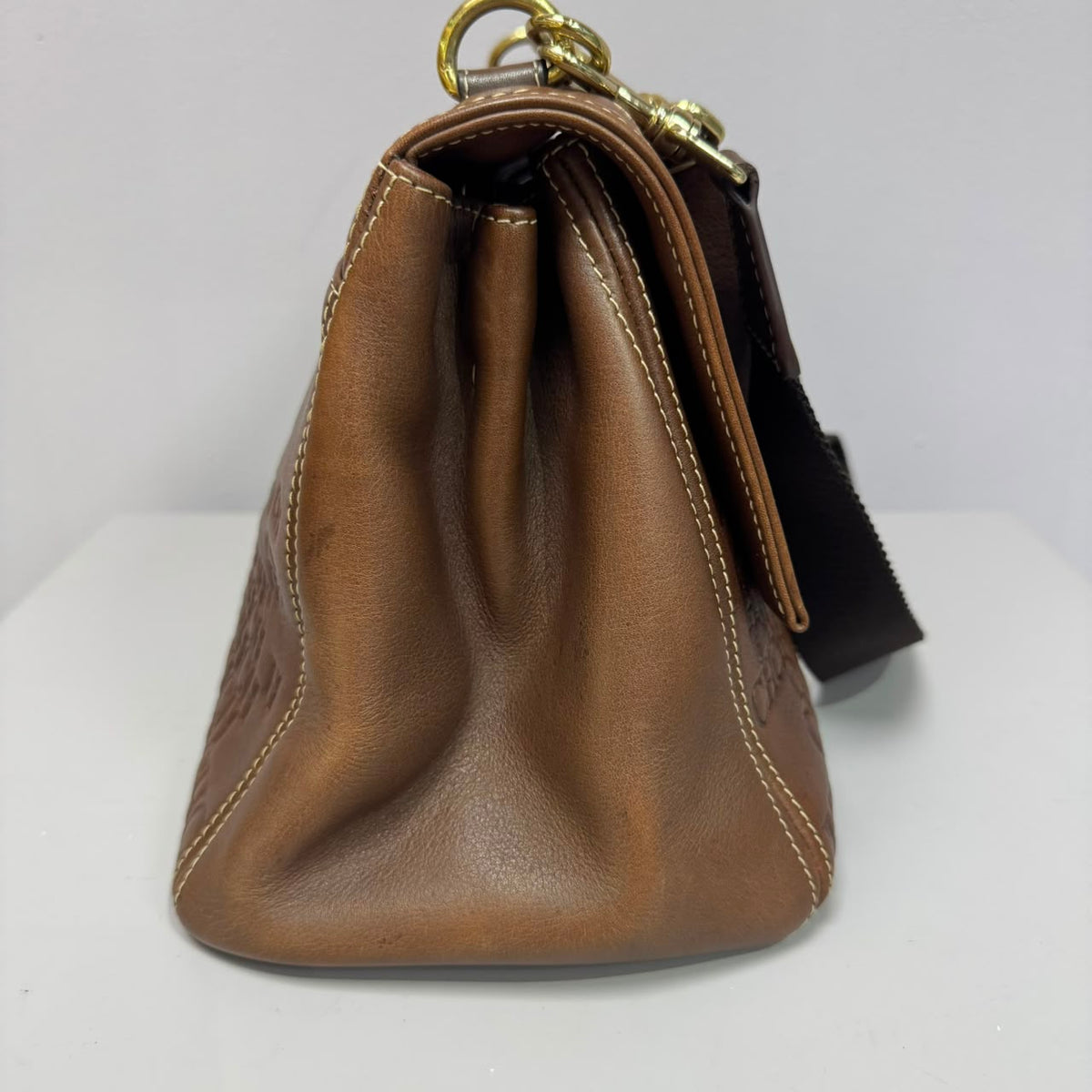 Barret Brown leather monogram