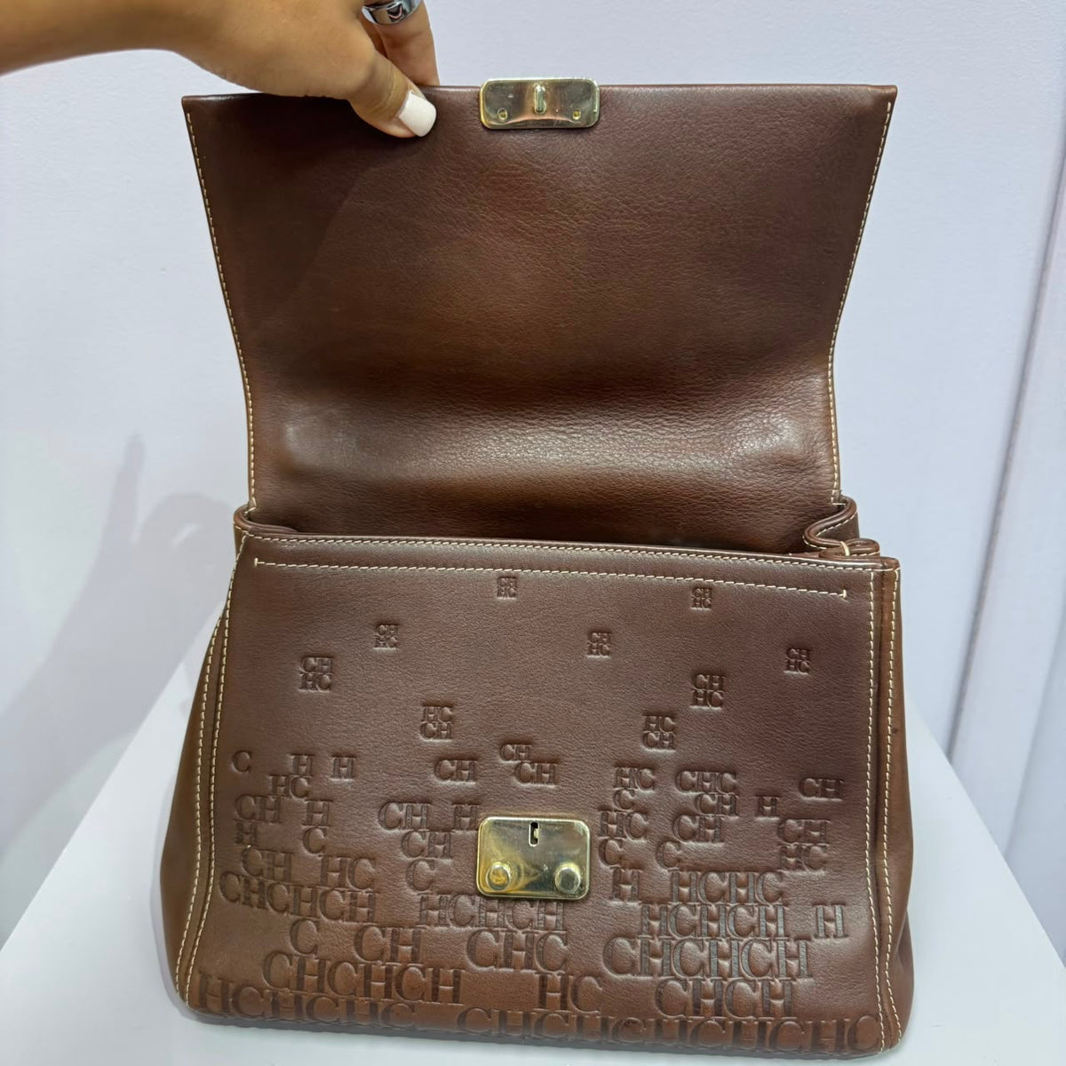 Barret Brown leather monogram
