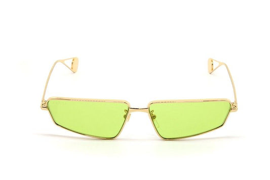 Sunglasses GG0537S verdes con dorado
