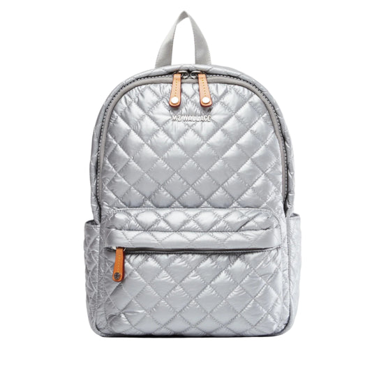 Oxford metro mini Backpack silver